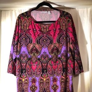 Susan Graver Boho Tunic.  Amazing colors!